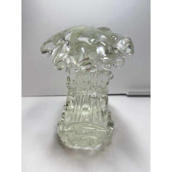 Dynasty Gallery Clear Curling Ocean Mega Wave Sculpture Rare - Picture 3 of 9